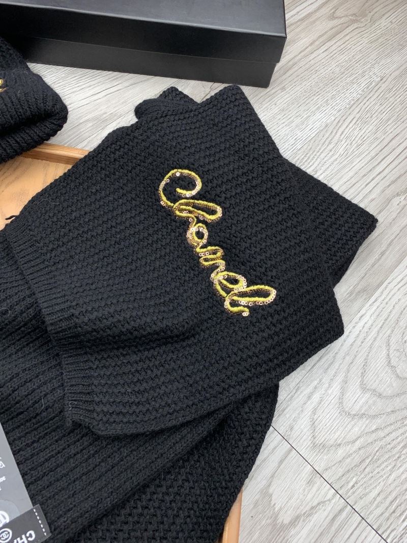 Chanel Caps Scarfs